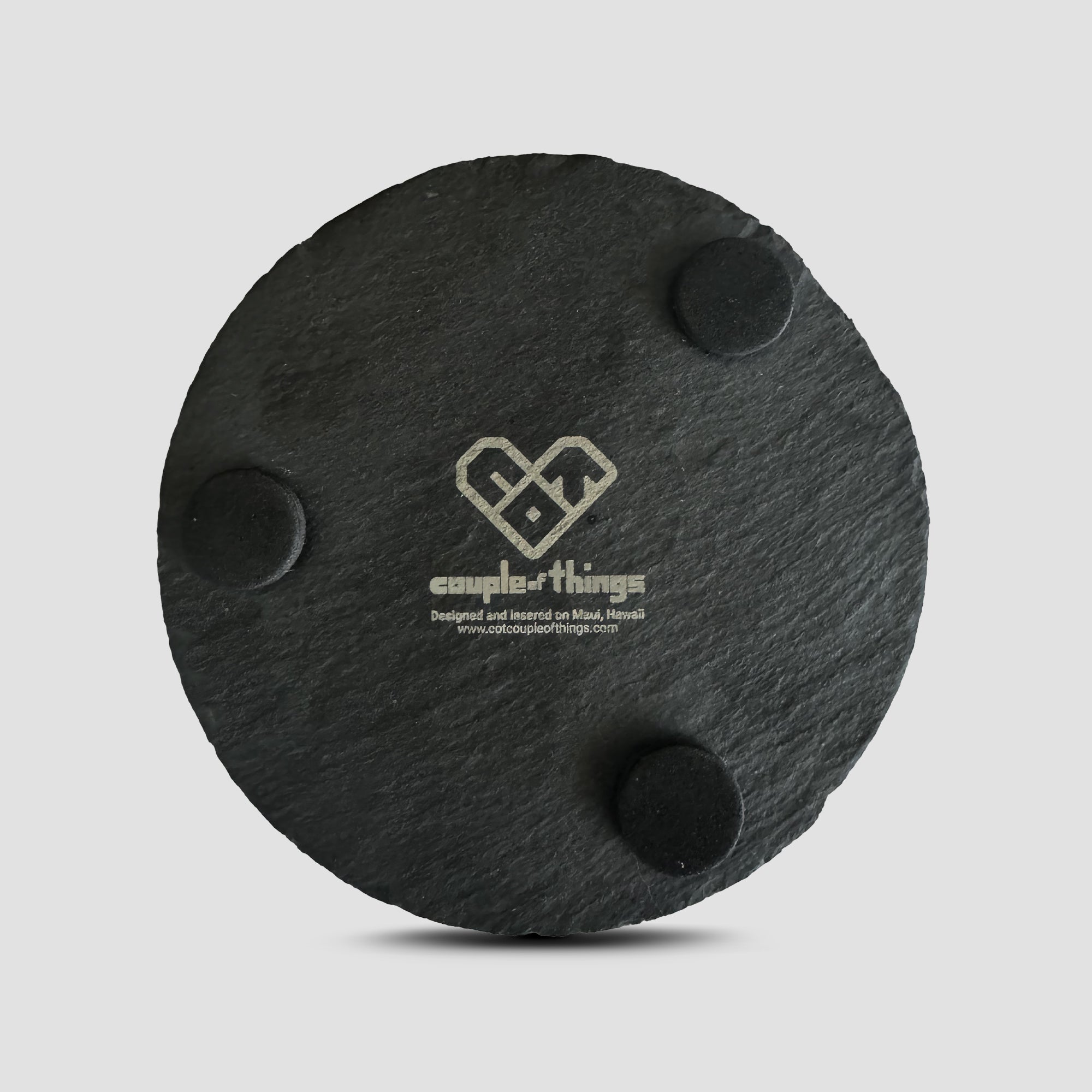 Custom Text - Slate Coaster