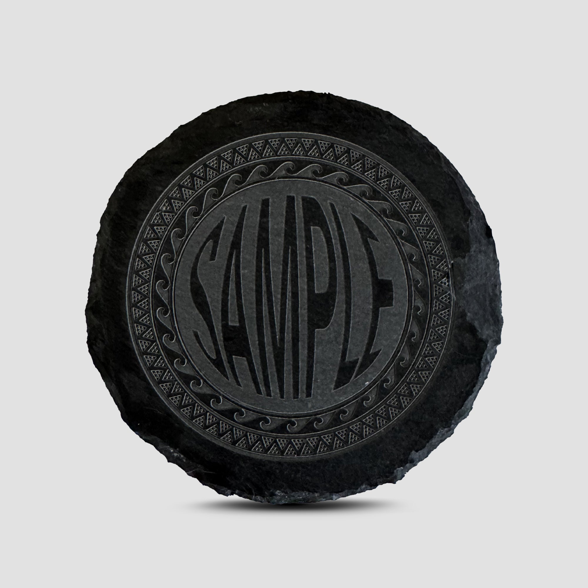 Custom Text - Slate Coaster