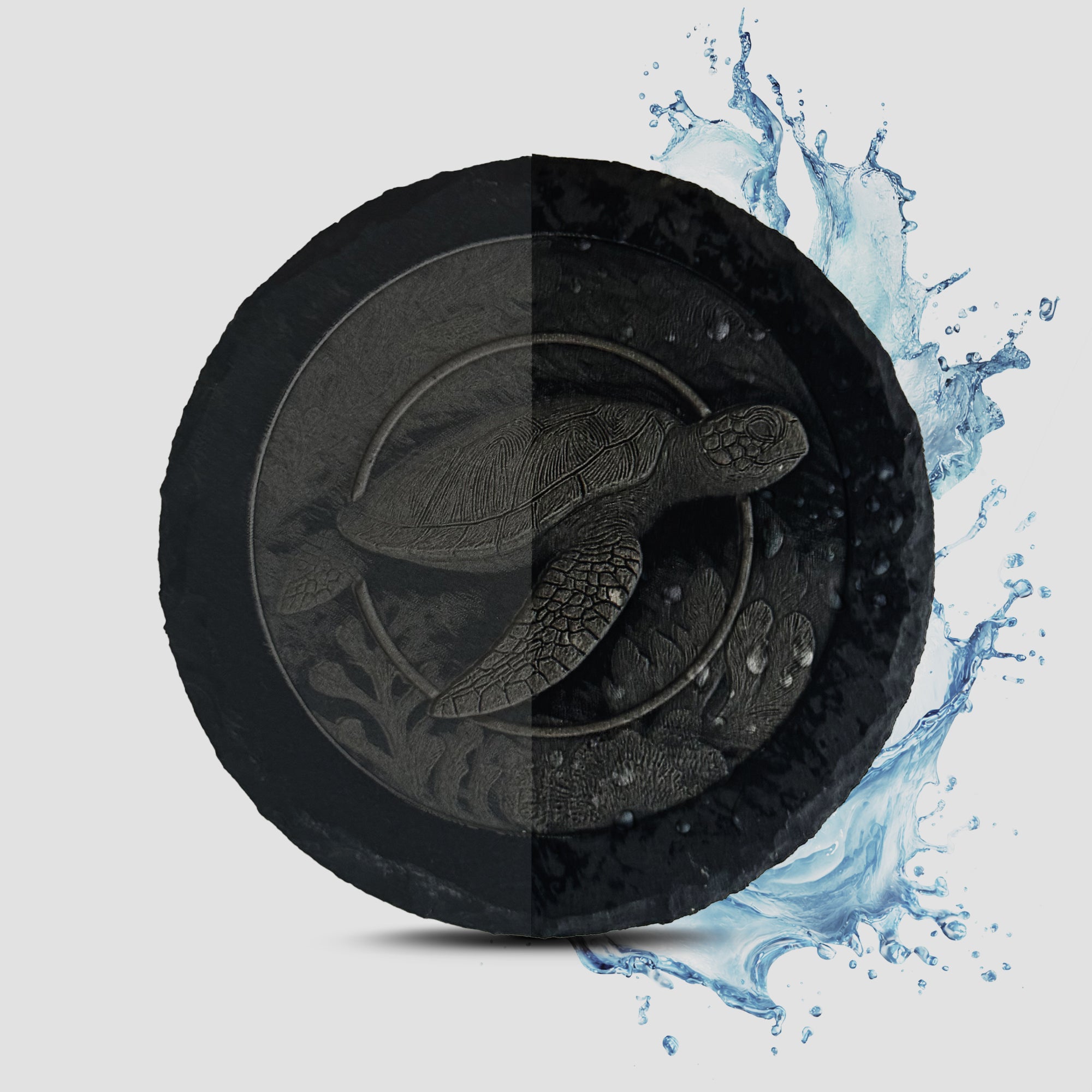 Maui Sea Turtle (Honu) - Slate Coaster