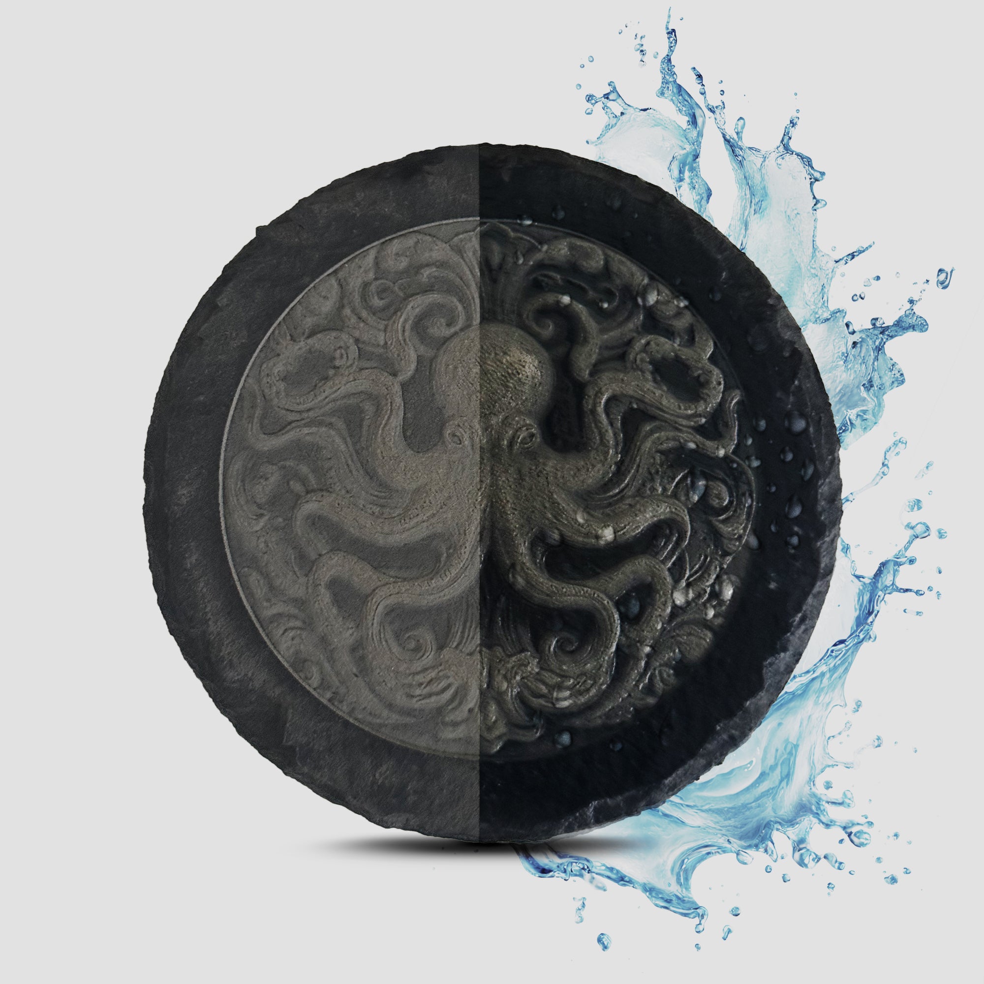 Octopus Tako (He'e) - Slate Coaster